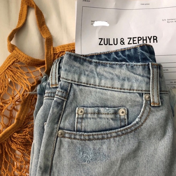 Zulu and Zephyr Zed denim skirt | xs | NWT - Picture 5 of 6